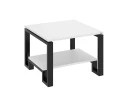 Журнальный стол с полкой 900x800x550 RM181-9x8 Белый/Черный