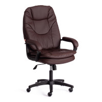 19381 Кресло COMFORT LT Коричневый/Коричневый, Экокожа