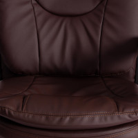19381 Кресло COMFORT LT Коричневый/Коричневый, Экокожа
