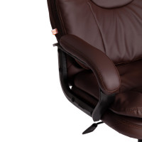19381 Кресло COMFORT LT Коричневый/Коричневый, Экокожа