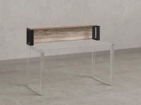 Надстройка для стола 800x200x300 RM208-80x40 Дуб Маувелла/Черный