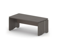 Стол руководителя RACR001 180x90x75 Дуб Термо/Серый камень, Серия Аккорд Директор | Accord Director