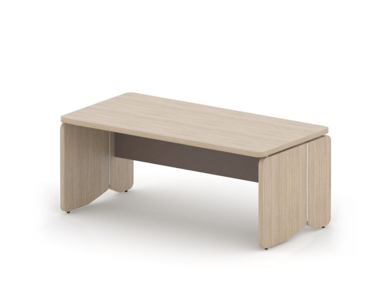 Стол руководителя RACR001 180x90x75 Сосна Аланд/Серый камень, Серия Аккорд Директор | Accord Director