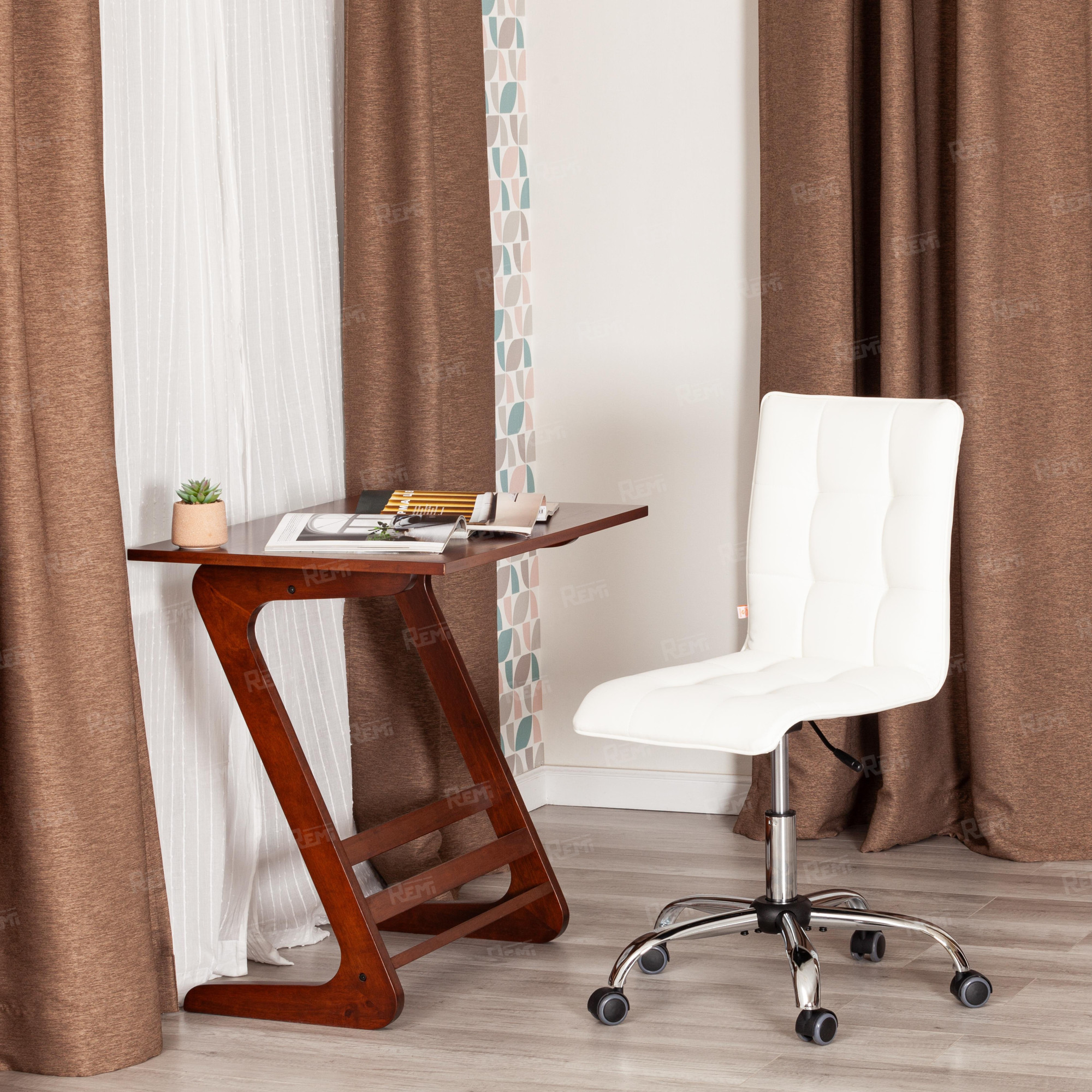 Кресло ZERO Белый/Белый, Экокожа (арт. 12625)