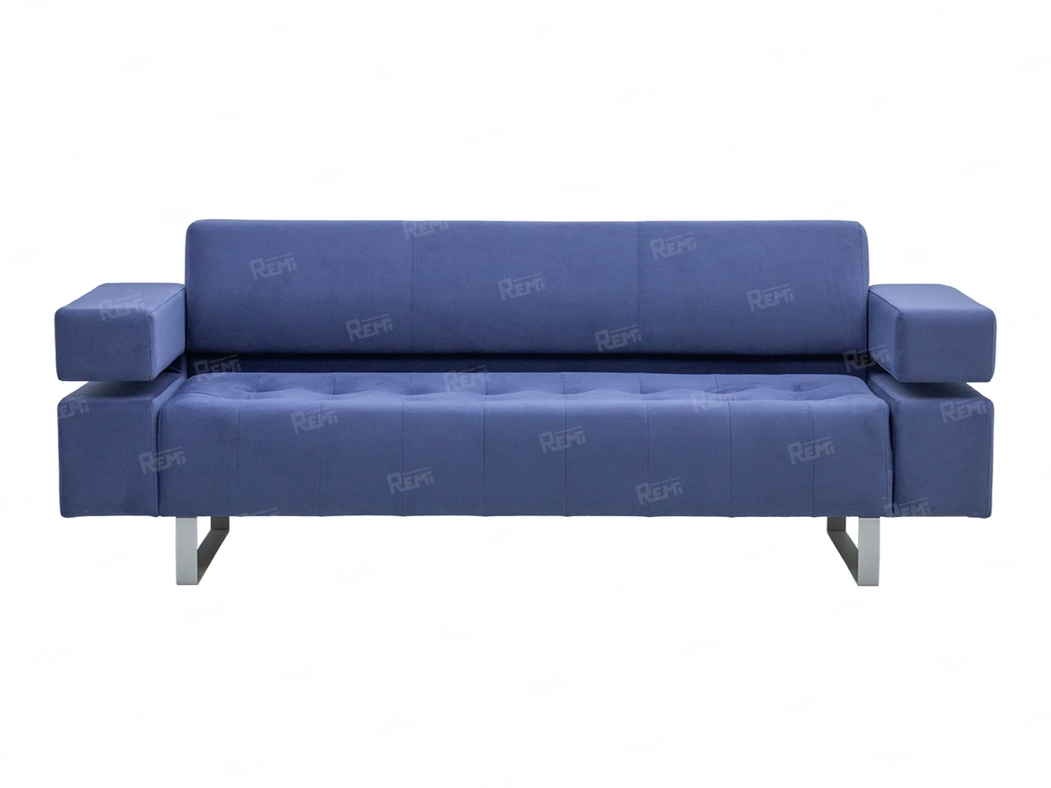 Диван Посейдон на 3 места цвет Синий