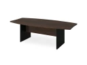 BRL RB006-240х120 Конференц-стол на панельном каркасе 2400х1200х740 Венге/Черный