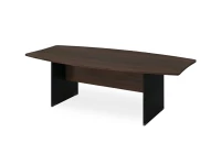 BRL RB006-240х120 Конференц-стол на панельном каркасе 2400х1200х740 Венге/Черный