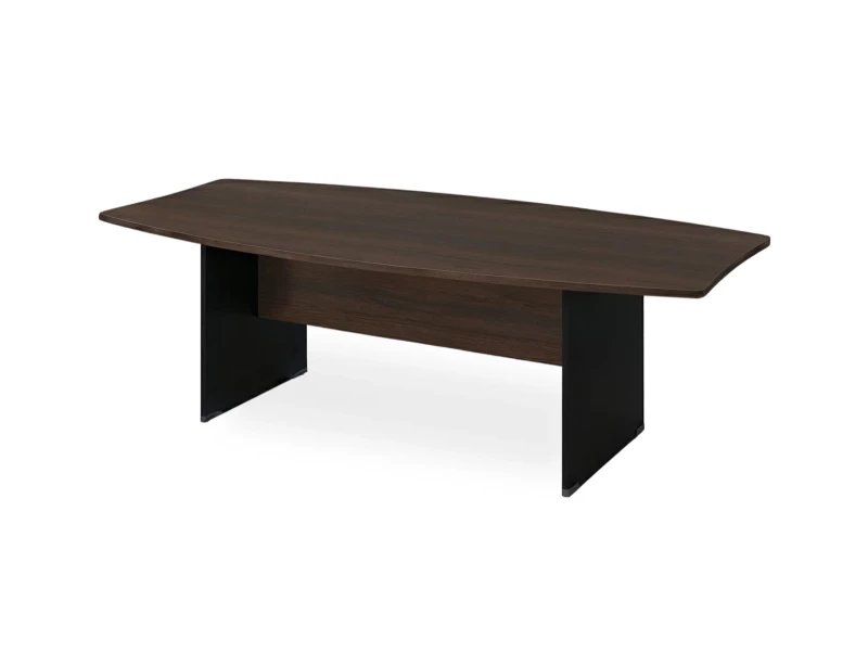 BRL RB006-240х120 Конференц-стол на панельном каркасе 2400х1200х740 Венге/Черный