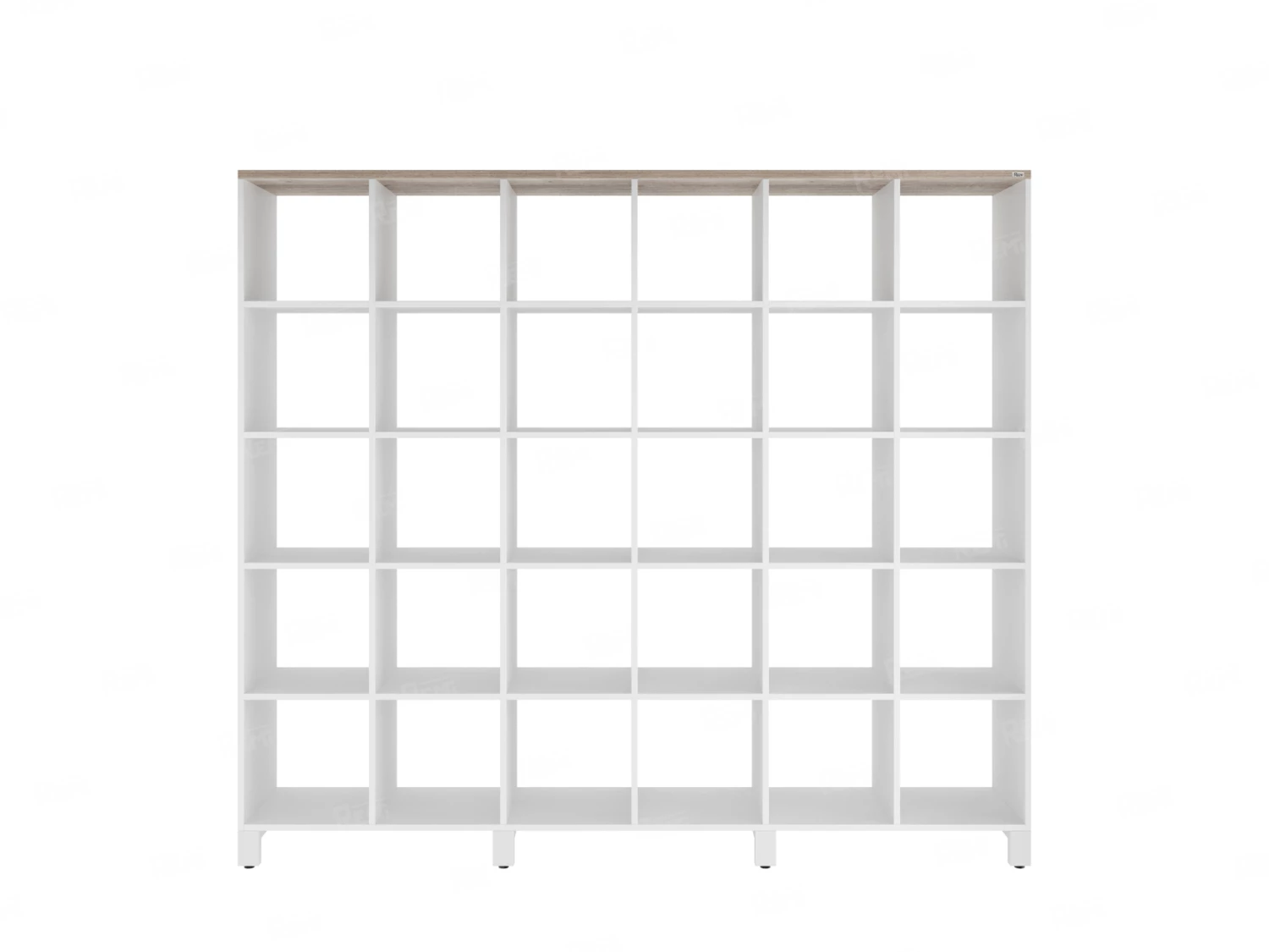 Стеллаж, 30 ячеек 2250х370х1980 RM143-225x37 Дуб Маувелла/Белый