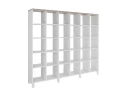 Стеллаж, 30 ячеек 2250х370х1980 RM143-225x37 Дуб Маувелла/Белый