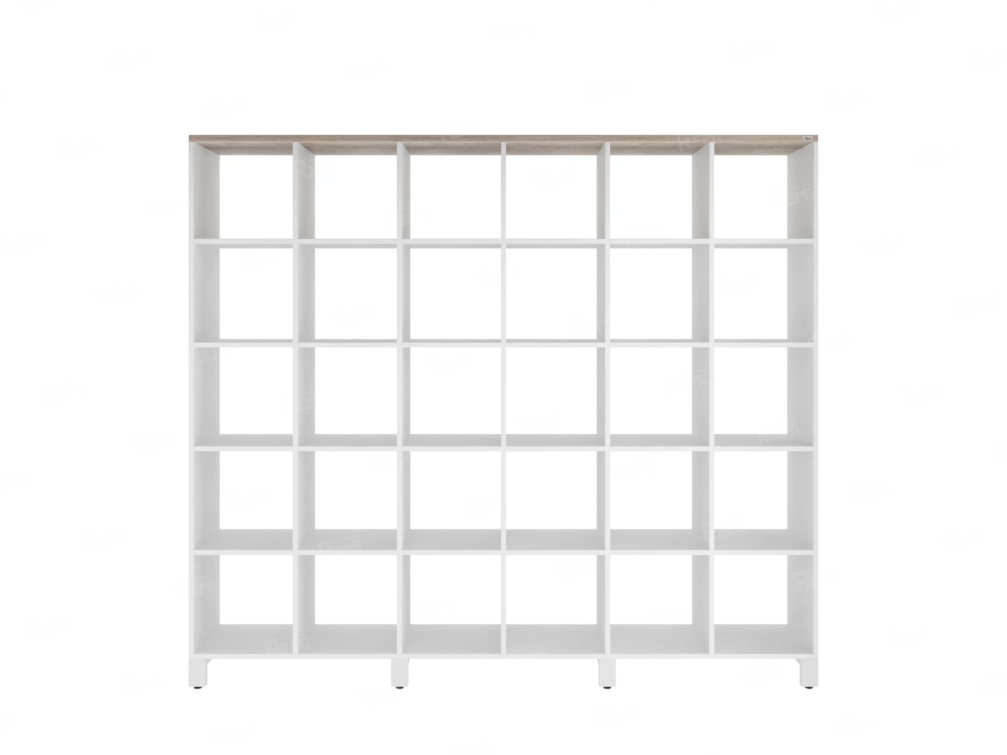 Стеллаж, 30 ячеек 2250х370х1980 RM143-225x37 Дуб Маувелла/Белый