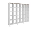 Стеллаж, 30 ячеек 2250х370х1980 RM143-225x37 Дуб Маувелла/Белый