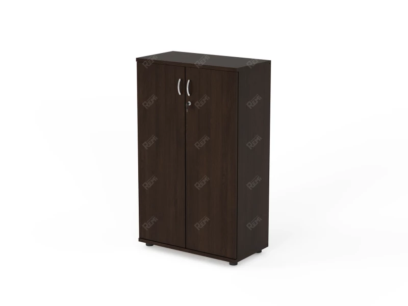Шкаф закрытый RLG035 3 полки 700х350х1130 Венге, Серия ЛАЙТ | LIGHT
