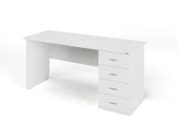 Однотумбовый стол RLG008 160x70x75 Белый, Серия ЛАЙТ | LIGHT
