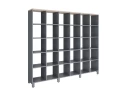 Стеллаж, 30 ячеек 2250х370х1980 RM143-225x37 Дуб Маувелла/Серый