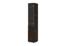 Шкаф комбинированный RLG032 350х350х1830 Венге, Серия ЛАЙТ | LIGHT