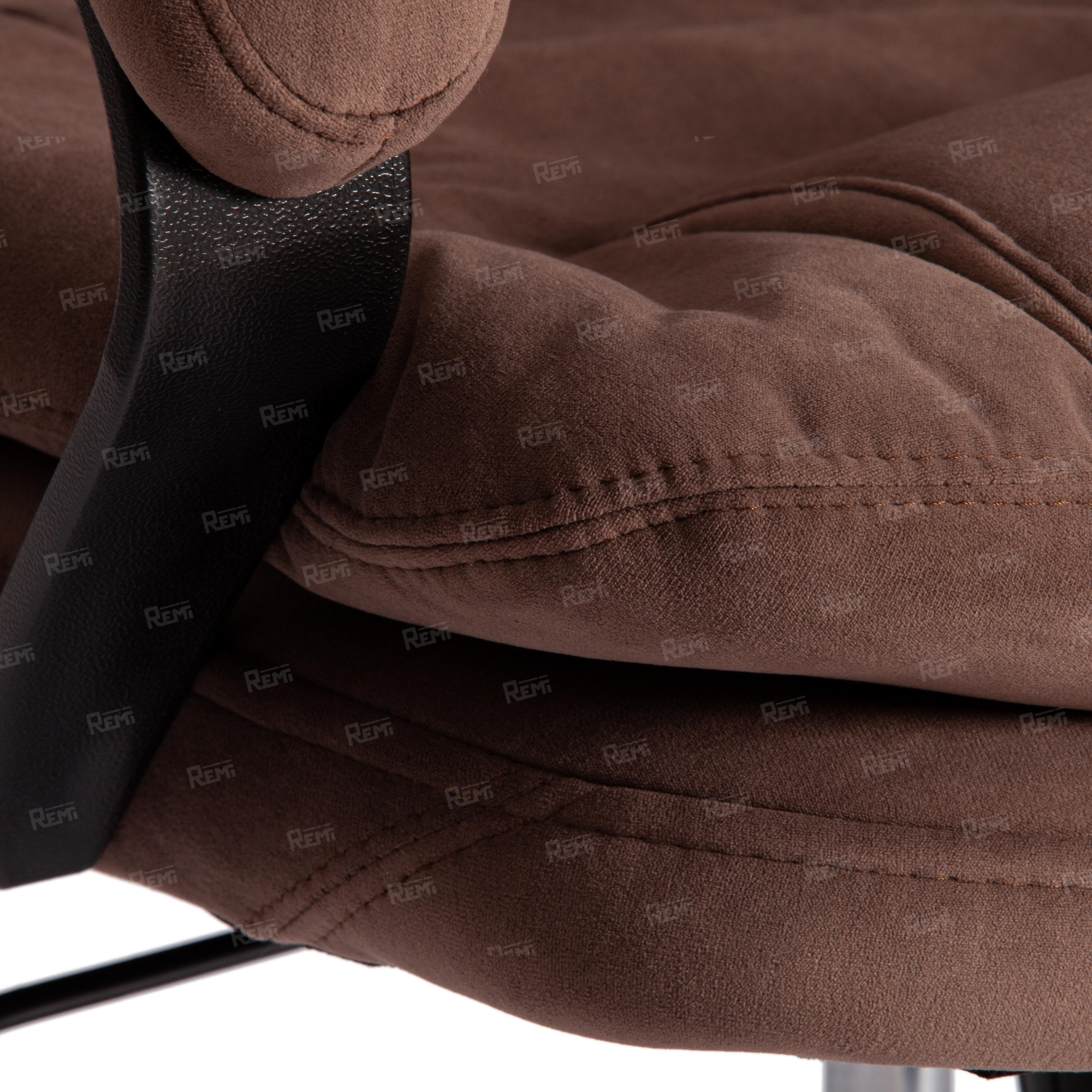 Кресло COMFORT LT Коричневый/Коричневый, Флок (арт. 19384)