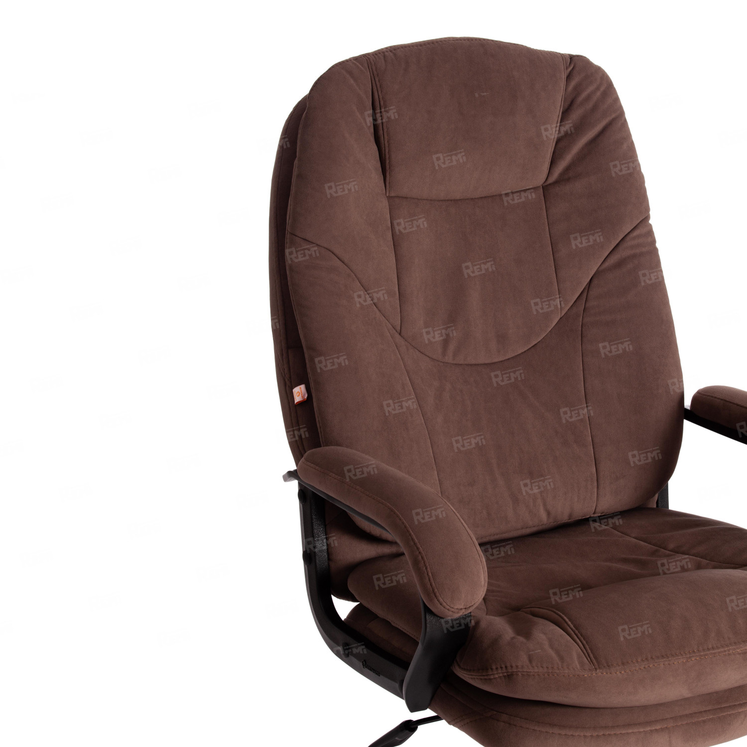 19384 Кресло COMFORT LT Коричневый/Коричневый, Флок