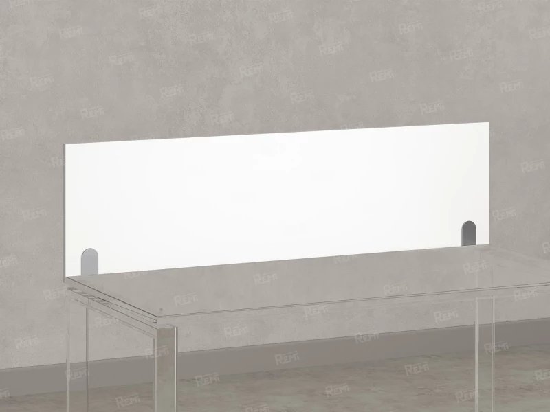 Экран-перегородка ЛДСП 1600x16x400 RM206-160x40 Белый