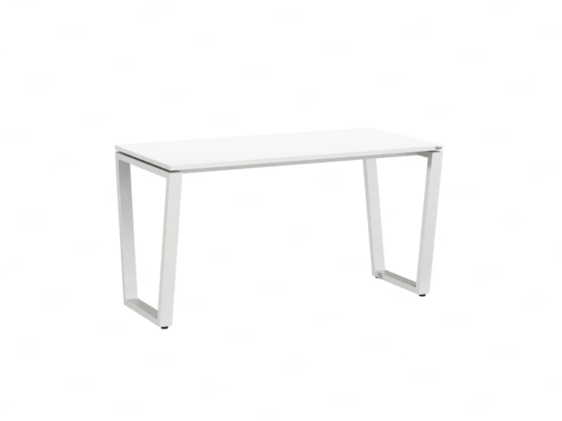 Стол прямой на U-образных опорах 1200x700x750 RM003-12x7 Белый/Белый