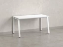 Стол прямой на Л-образных опорах 1200x600x750 RM004-12x6 Белый/Белый