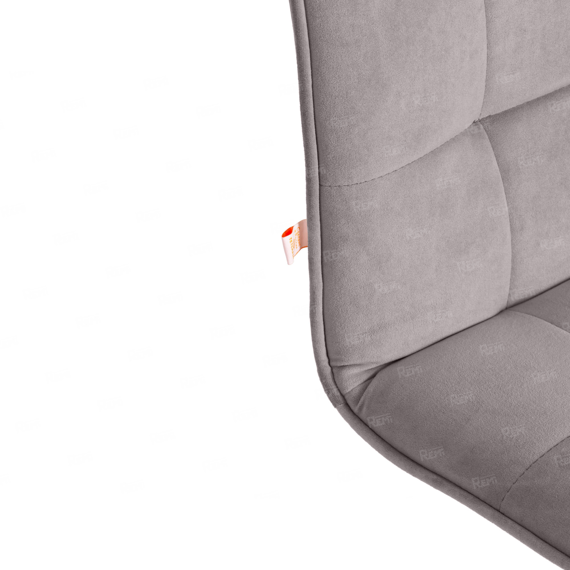 Кресло ZERO Серый/Серый, Флок (арт. 13496)