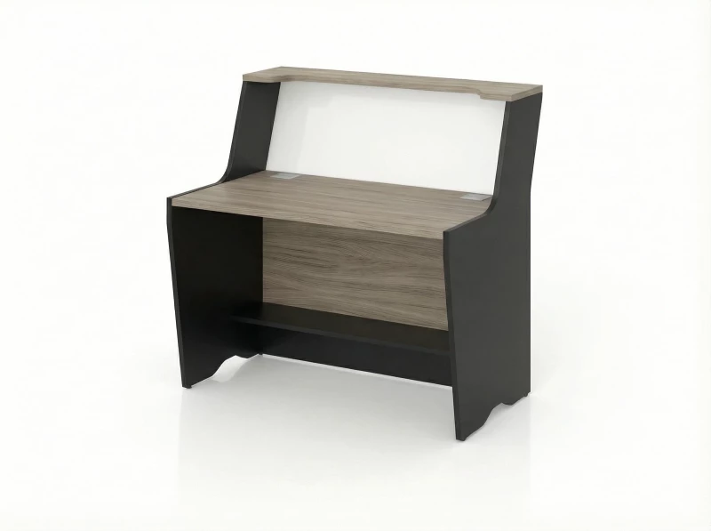 BRL RB083-120х82 Модуль прямой с вырезом, высокий 1200х822х1175 Шорвуд/Черный