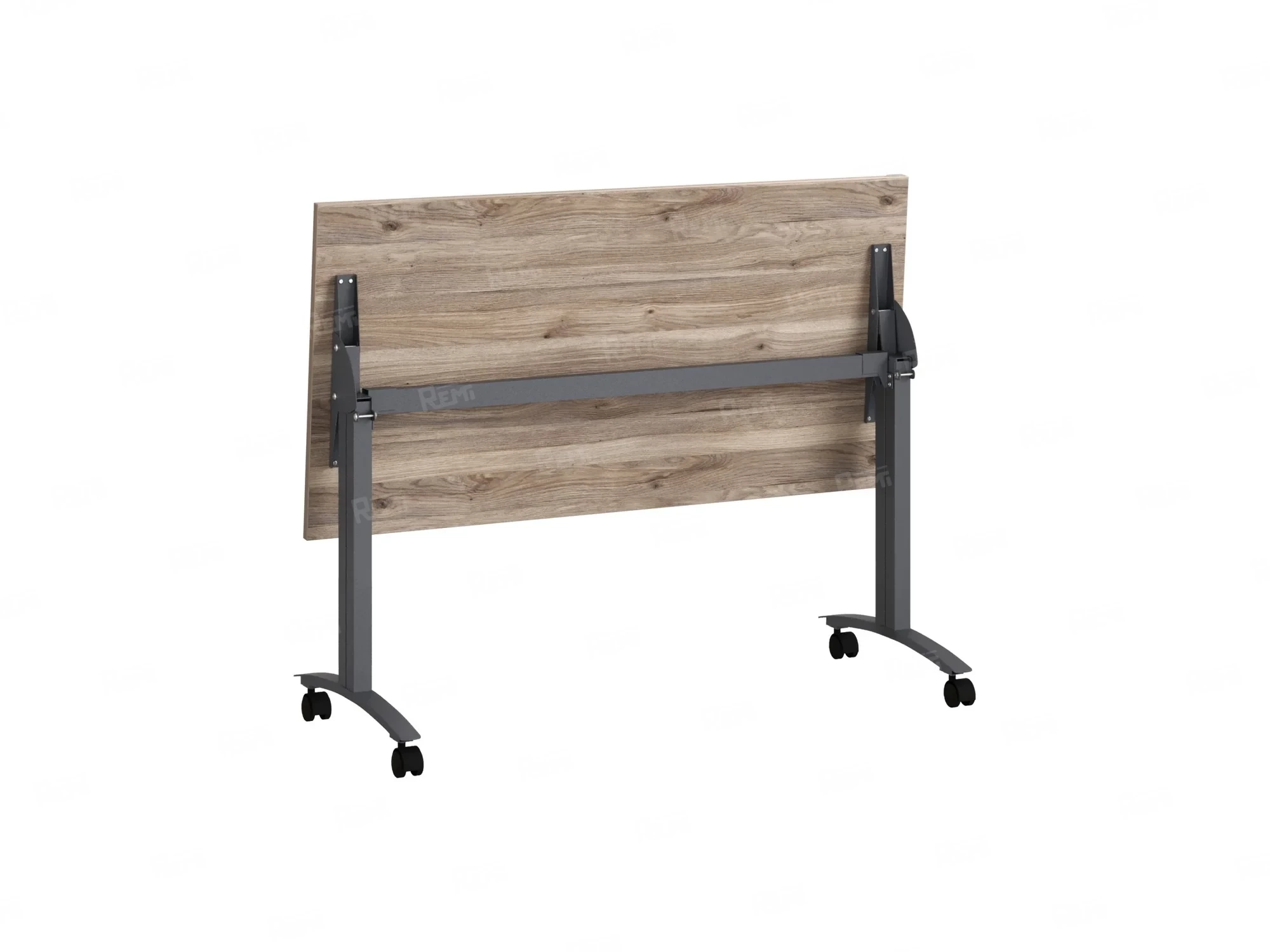 Стол складной, мобильный 800x700x750 RM011-8x7 Дуб Маувелла/Серый