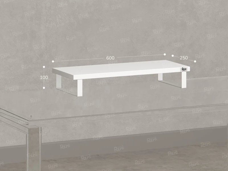 Подставка под монитор 600x250x100 RM209-60x40 Белый/Белый