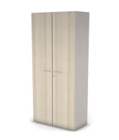 Шкаф закрытый RAC071 с замком 89,8x44,8x198,2см Сосна Аланд/Серый камень, Серия Аккорд / Accord