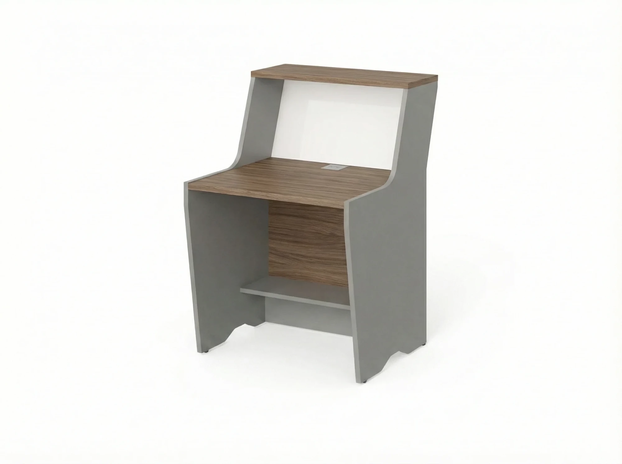 BRL RB084-80х82 Модуль прямой высокий 800х822х1175 Шорвуд/Серый вулканический