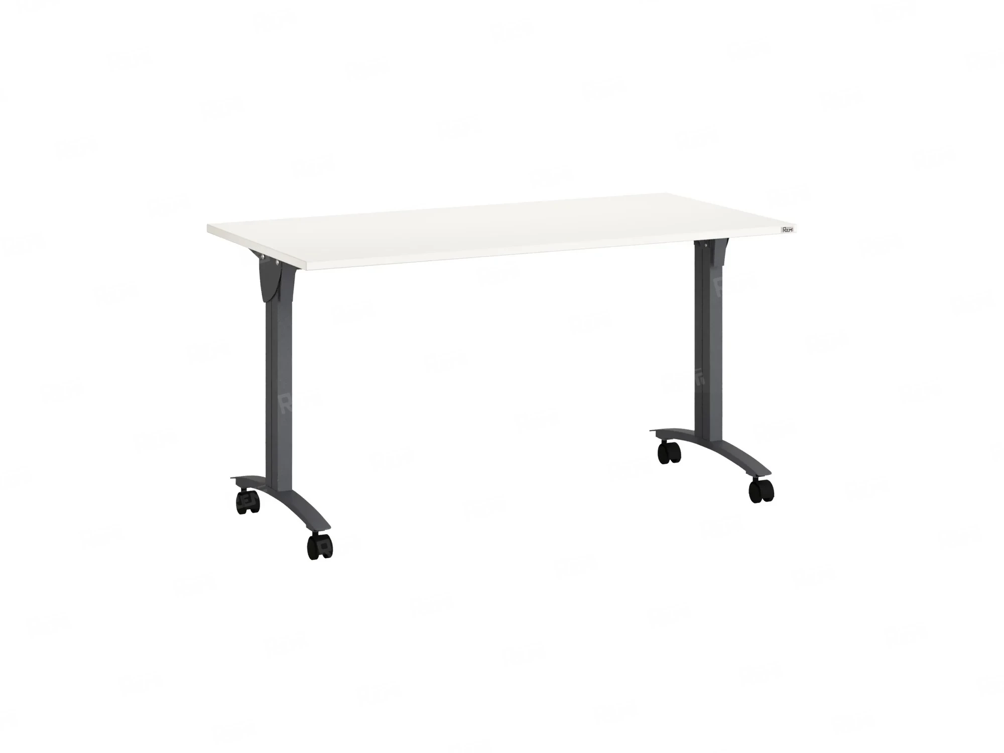 Стол складной, мобильный 1200x700x750 RM011-12x7 Белый/Серый