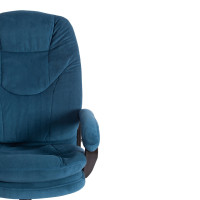 19387 Кресло COMFORT LT Синий/Синий, Флок