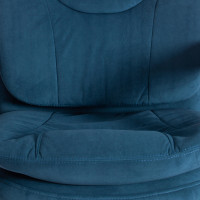 19387 Кресло COMFORT LT Синий/Синий, Флок