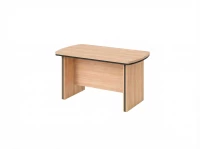 BRL RB076-130x70 Стол приставной 1300х700х700 Акация/Черный