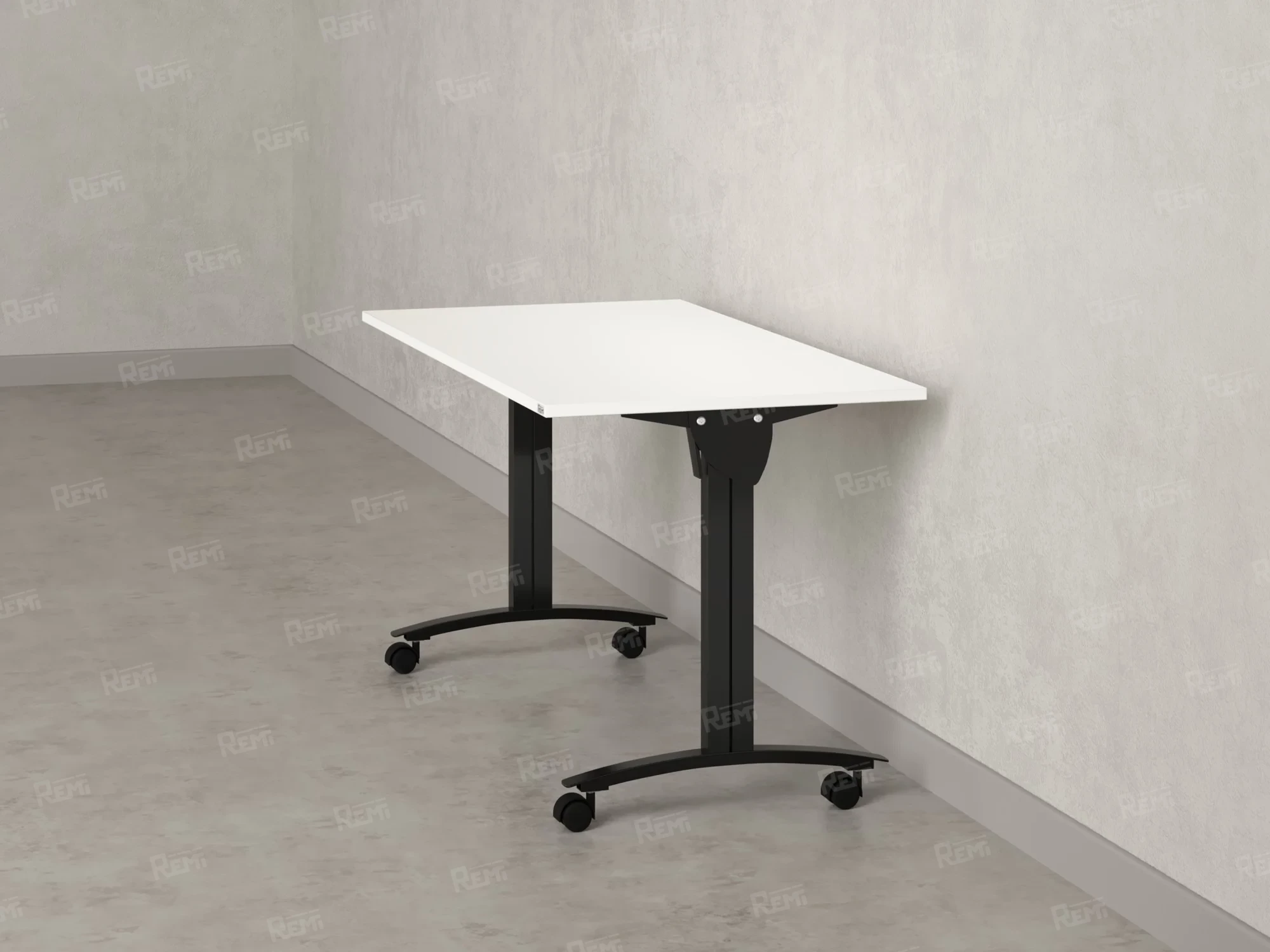 Стол складной, мобильный 1200x700x750 RM011-12x7 Белый/Черный