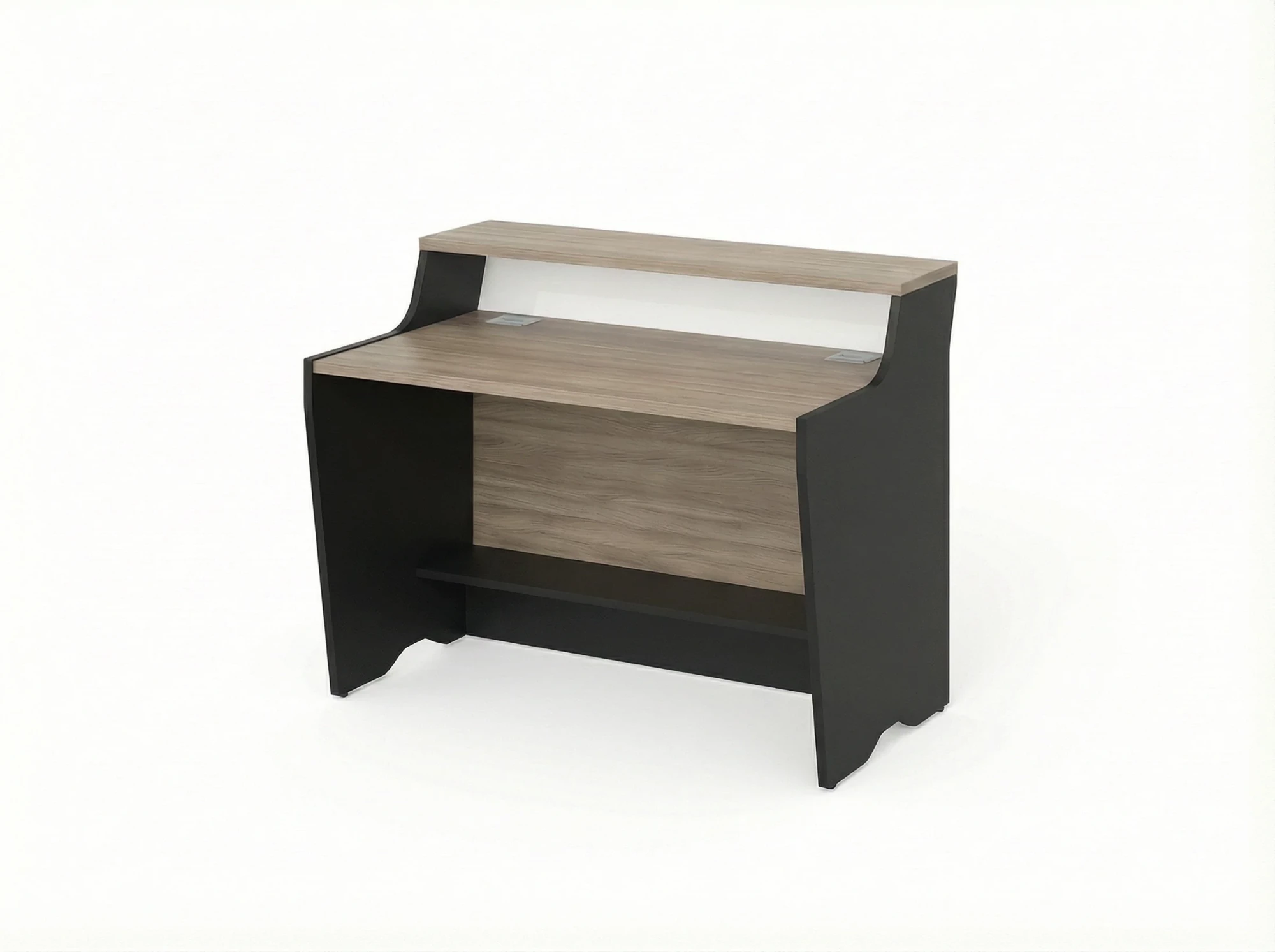 BRL RB082-140х75 Модуль прямой, низкий 1400х748х960 Шорвуд/Черный