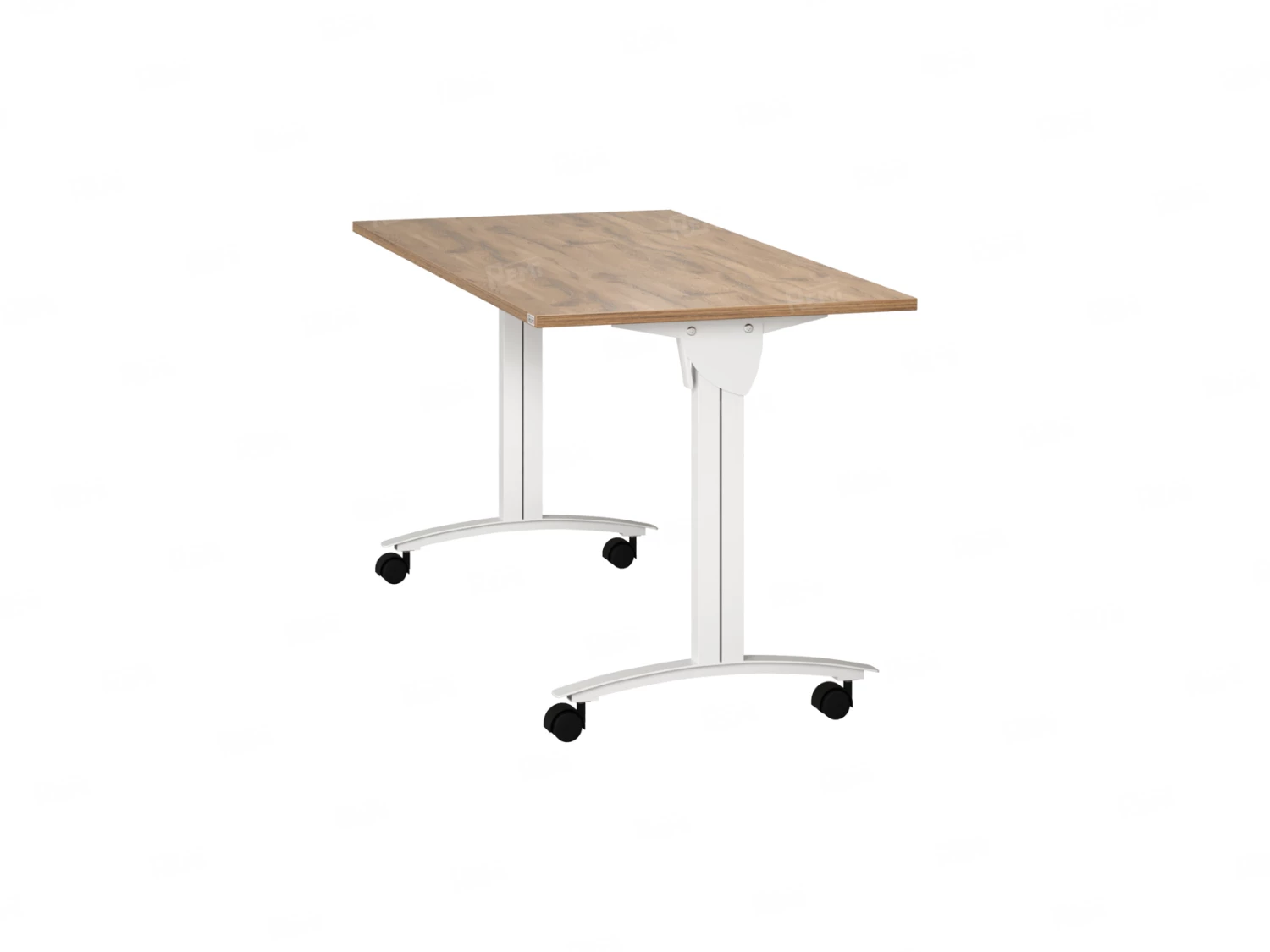 Стол складной, мобильный 800x700x750 RM011-8x7 Юстус/Белый