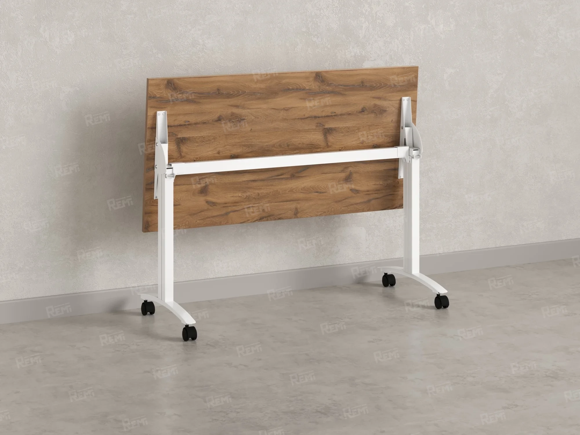 Стол складной, мобильный 800x700x750 RM011-8x7 Юстус/Белый