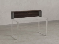 Надстройка для стола 1000x200x300 RM208-100x40 Дуб Апрельский Шоколадный/Серый