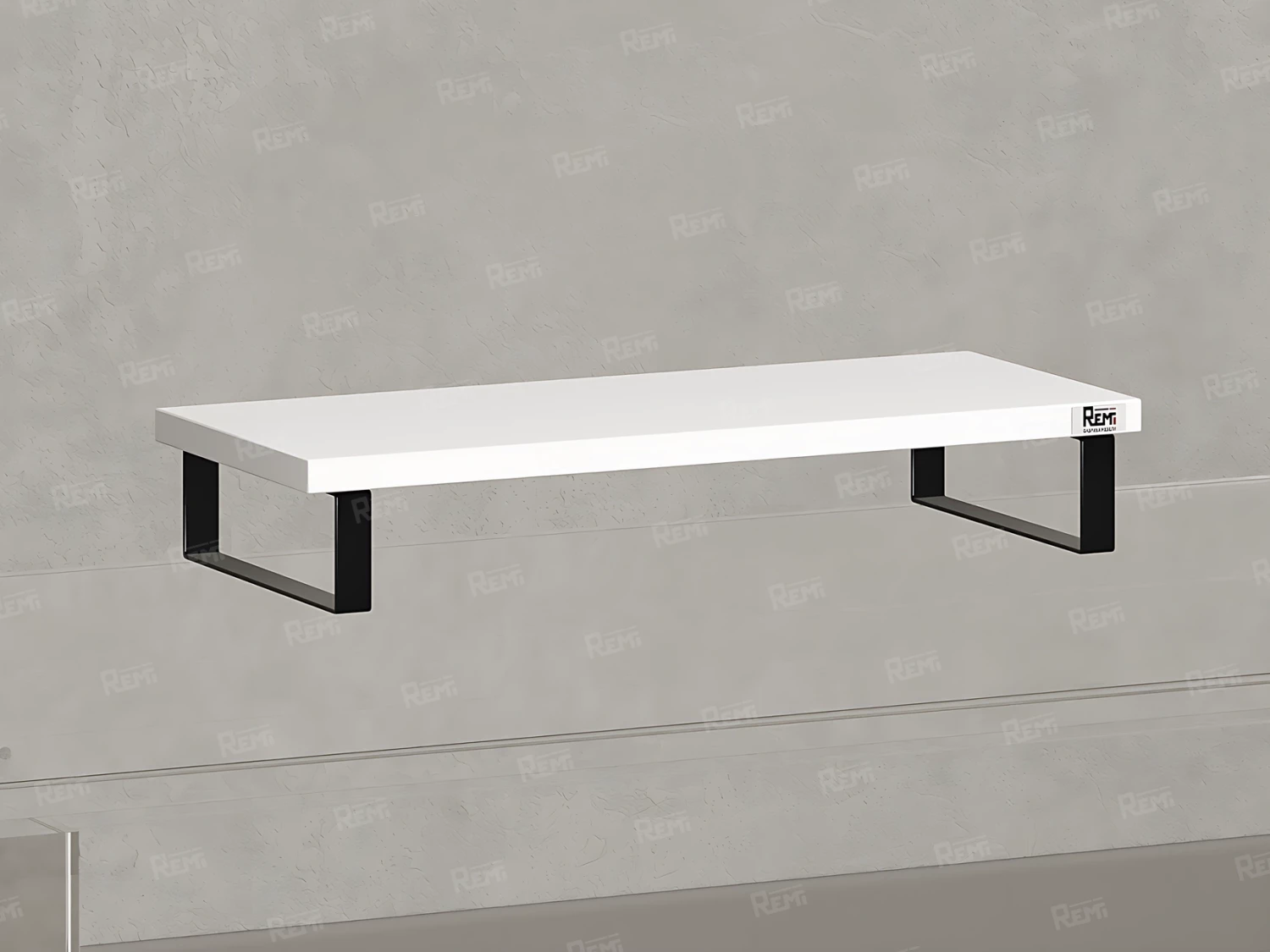 Подставка под монитор 600x250x100 RM209-60x40 Белый/Черный