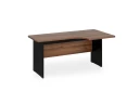 BRL RB085-140х95R Угловое рабочее место правое 1400х950х740 Орех Вармия/Черный