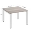 Журнальный стол с полкой 1200x600x550 RM183-12x6 Дуб Маувелла/Белый