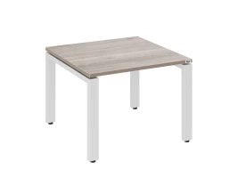 Журнальный стол с полкой 1200x600x550 RM183-12x6 Дуб Маувелла/Белый