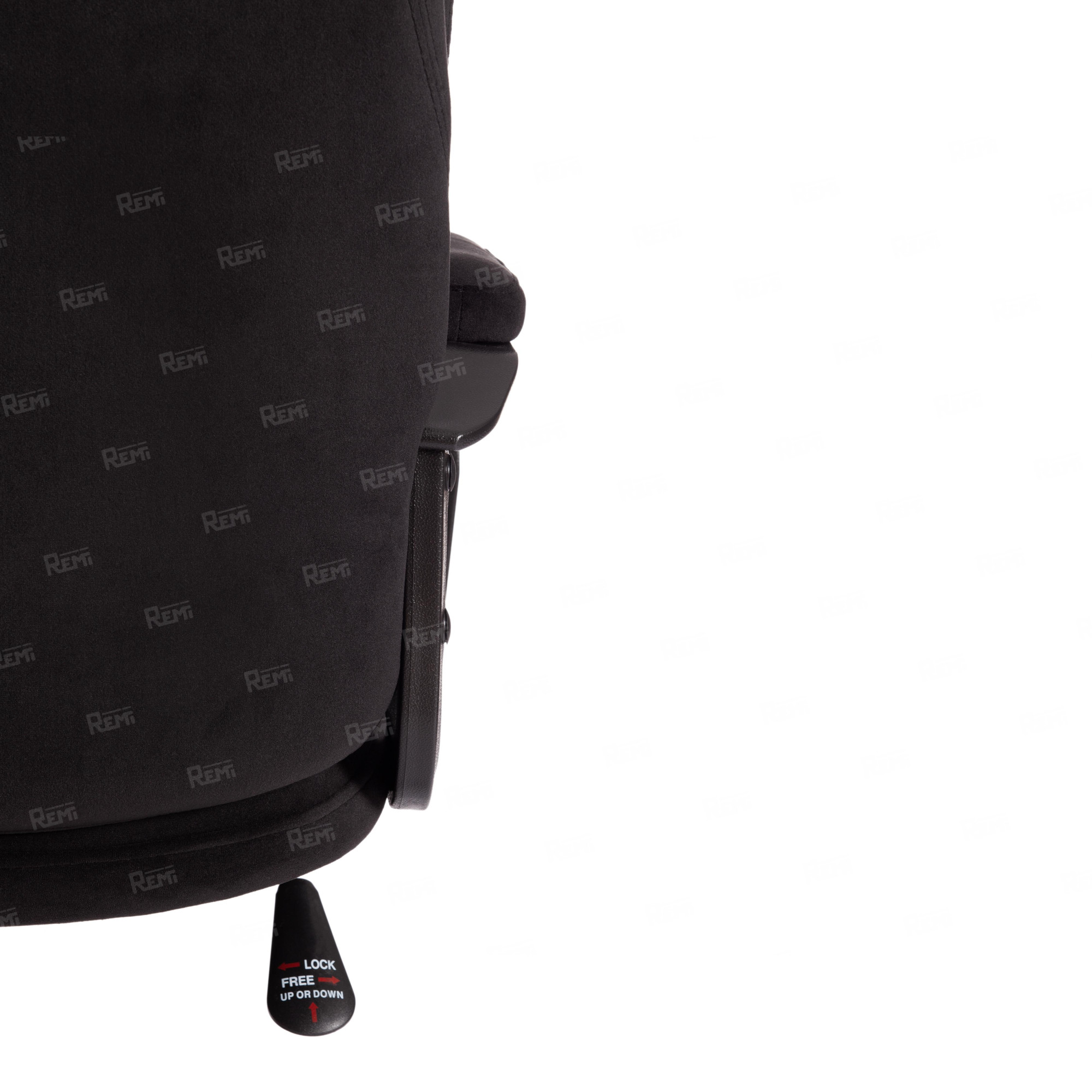 Кресло COMFORT LT Черный/Черный, Флок (арт. 19388)