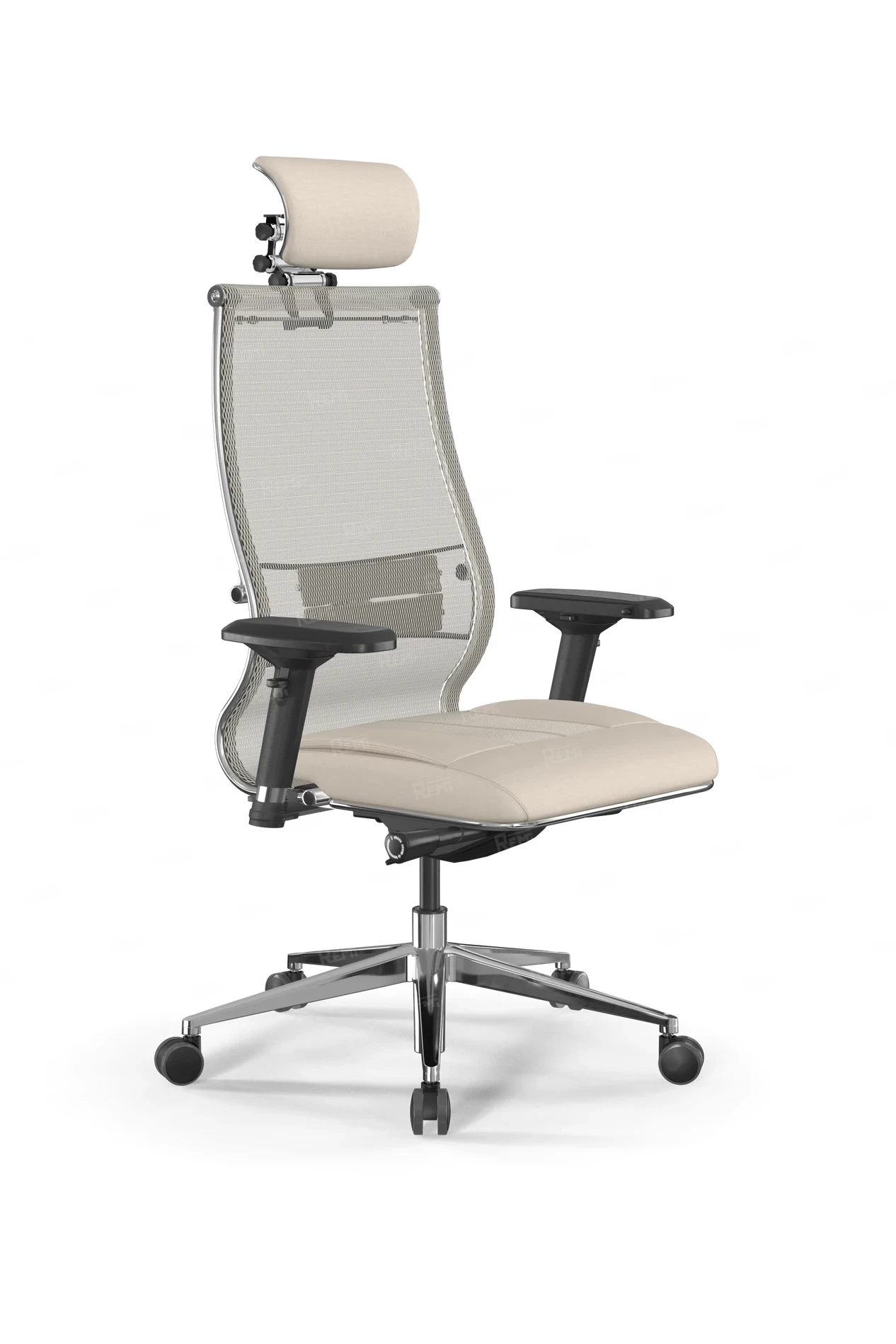 Кресло Samurai L2-6D Молочный