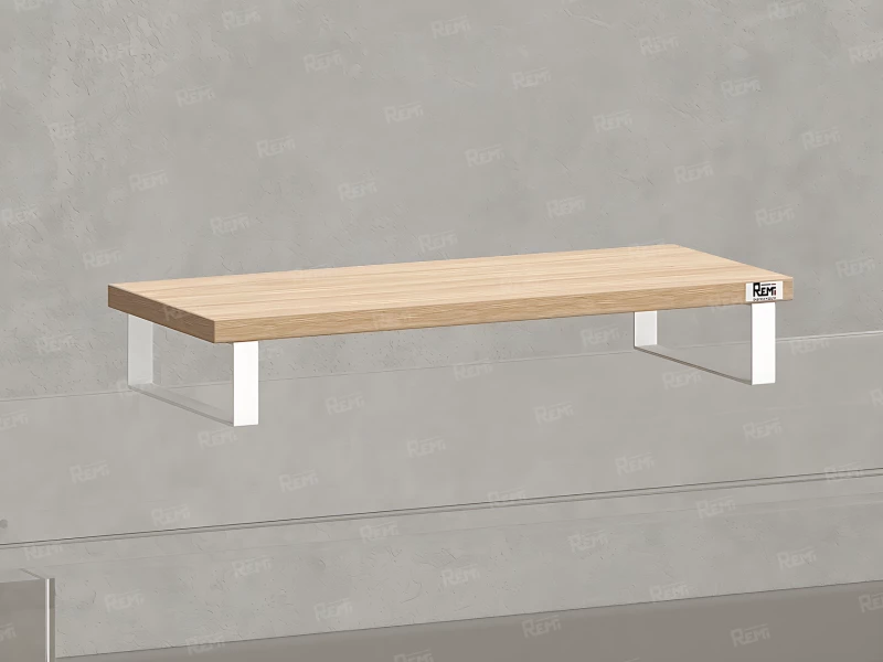 Подставка под монитор 600x250x100 RM209-60x40 Вяз Швейцарский Светлый/Белый