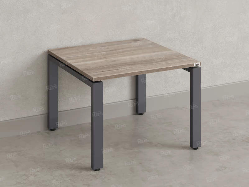 Журнальный стол с полкой 1200x600x550 RM183-12x6 Дуб Маувелла/Серый