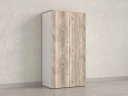 Гардероб, на регулируемых опорах, штанга, 1 полка 900x600x1800 RM159-90x60 Дуб Маувелла/Белый