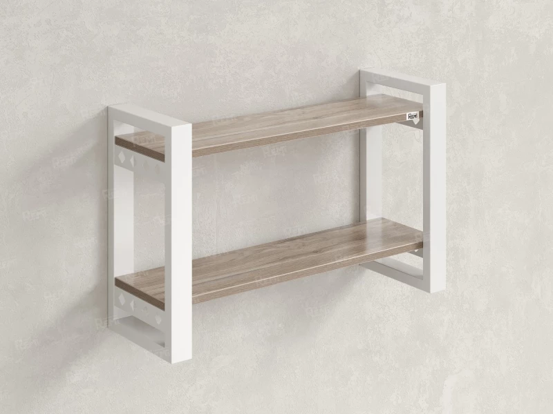 Полка настенная 900x300x500 RM194-90x30 Дуб Маувелла/Белый